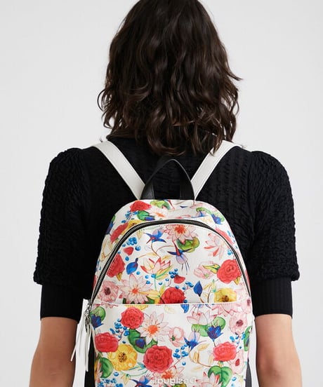 Desigual デシグアル 22SAKP16-1000-U　花柄リュック
