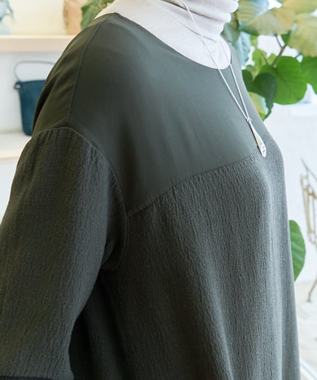 トランジット　布帛ワンピース　	S-F-155