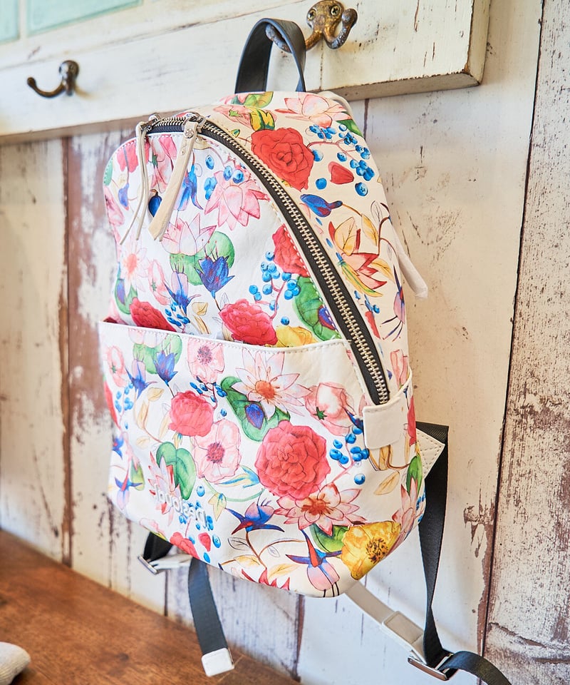 Desigual デシグアル 22SAKP16-1000-U 花柄リュック | take2 Desigual デシグアル 22SAKP16-1000-U 花柄リュック | take2