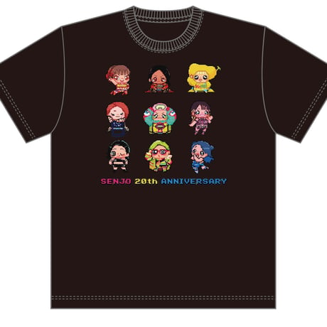 【センジョコレクションTシャツ】ブラック