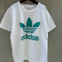 “adidas 緑Tシャツ”160cm/ t-160-3