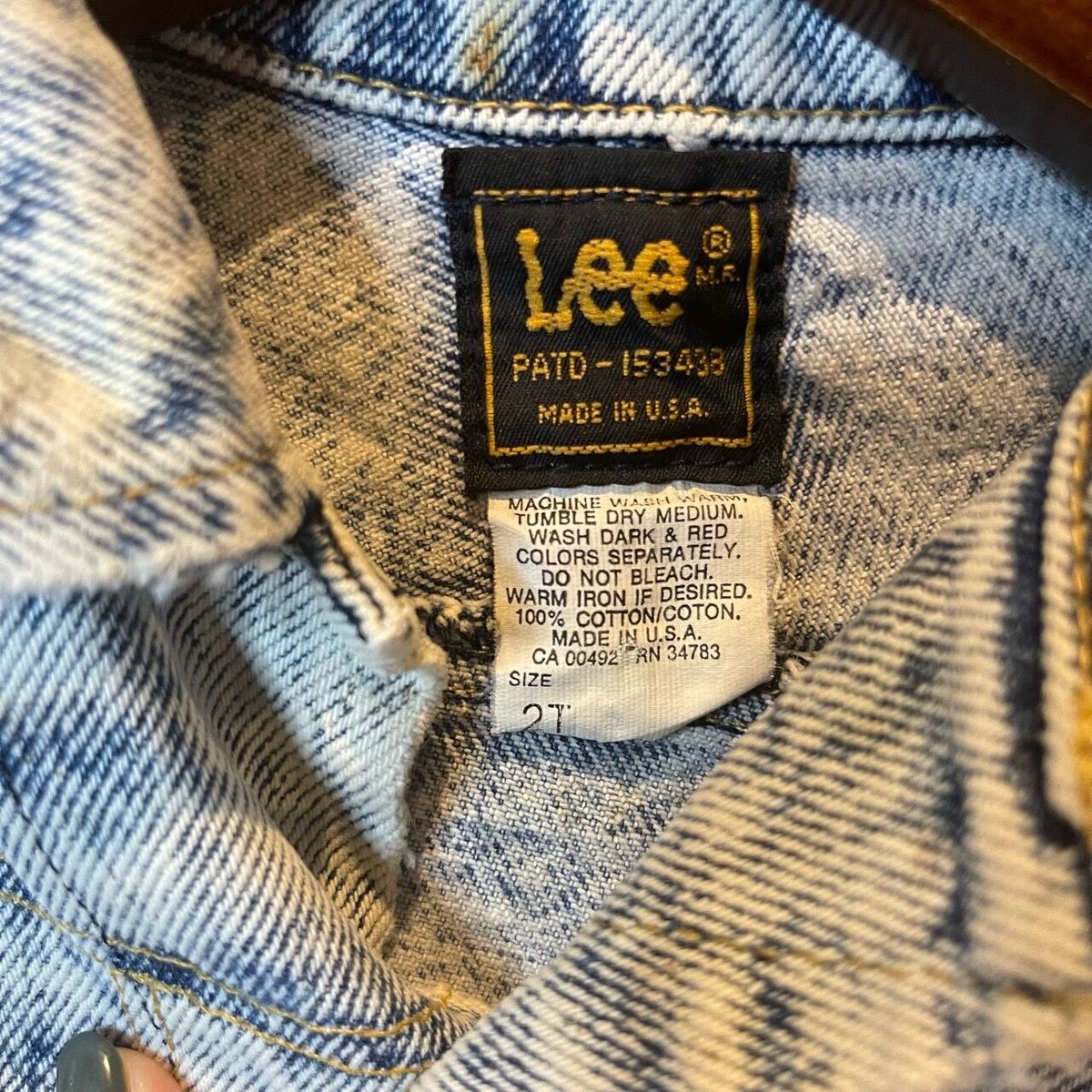 Leeデニムジャケット”95cm/jkt-95-1 | act.7