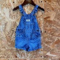 “OSHKOSH パッチワーク SHORTALL” 90cm / so-90-5