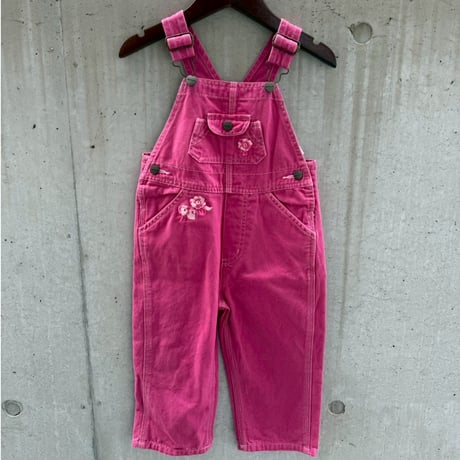 “ピンクCarhartt オーバーオール” 95cm/ss-95-2