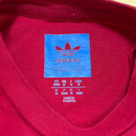 “adidas red Tシャツ”95cm / t-95-8