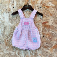 “OSHKOSH ピンクSHORTALL” 95cm / so-95-5