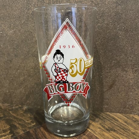 -Big Boy/1986 50th Anniversary Glass-  z-82