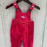 “GUESS RED オーバーオール”60cm/ss-60-38