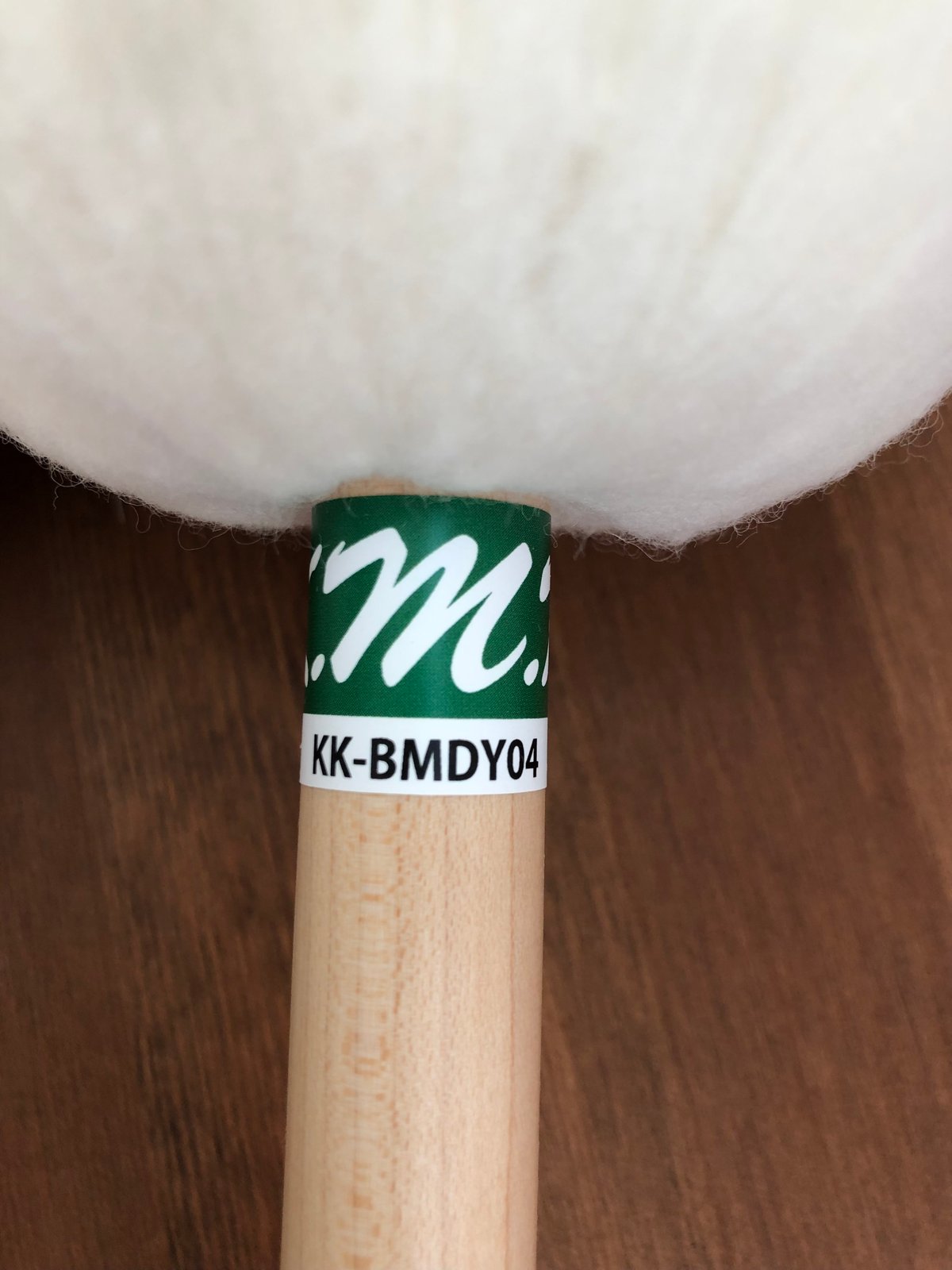 バスドラムマレット K.M.K コルク芯/ウッド芯シリーズ