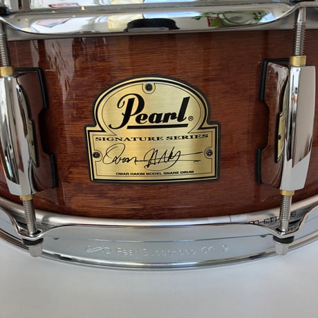 スネアドラム　Pearl　オマー・ハキムシグネチャーモデル