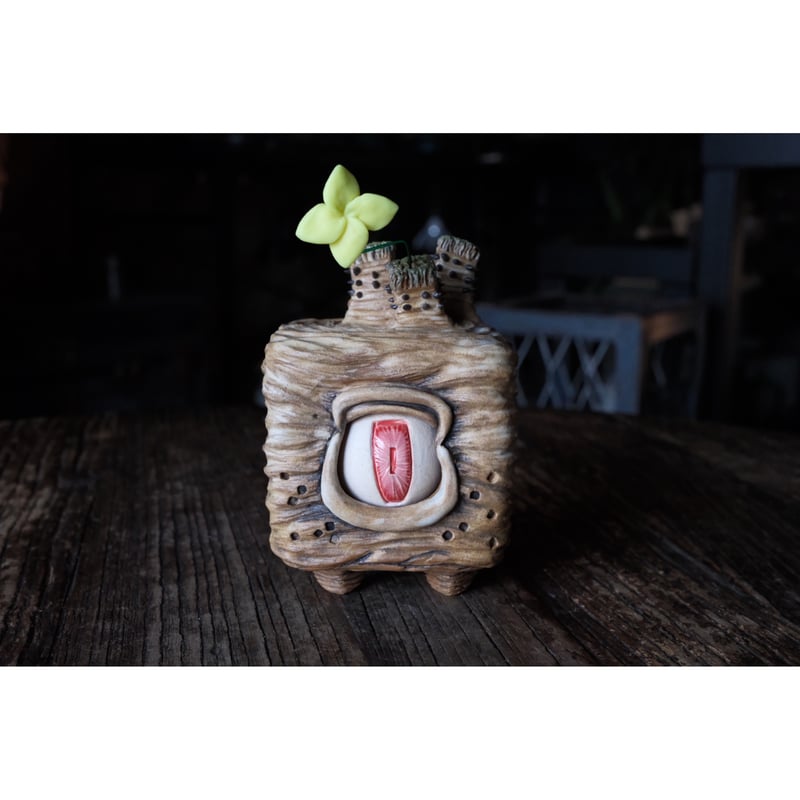 大眼 yei tao yeitao アガベ 陶器 フィギュア Yei Tao 大眼 塊塊 ロスラツム | Willing plant