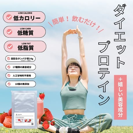 【公式サイト限定販売】ダイエット美容プロテイン 個包装タイプ 20g お試し