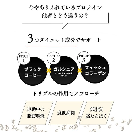 150g ダイエットコーヒープロテイン（ブラックコーヒー＋ガルシニア）