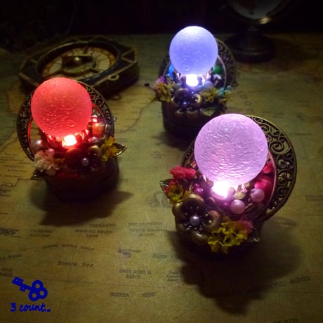 3色＊月の降る夜の灯り　LEDライト