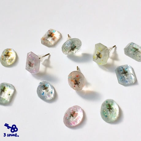 12種＊石に棲む妖精　ピアス