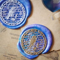 本物志向の個性派★魔法カラーのシーリングスタンプ　古代魔術とオオガラス