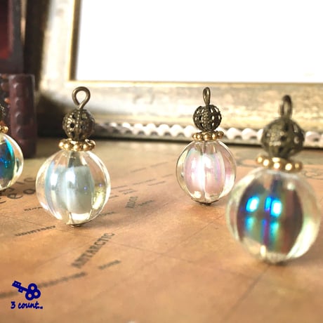3色＊First Perfume Bottle　ネックレス（チェーン/牛革）