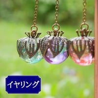 3色＊妖精のためのファータの実　イヤリング