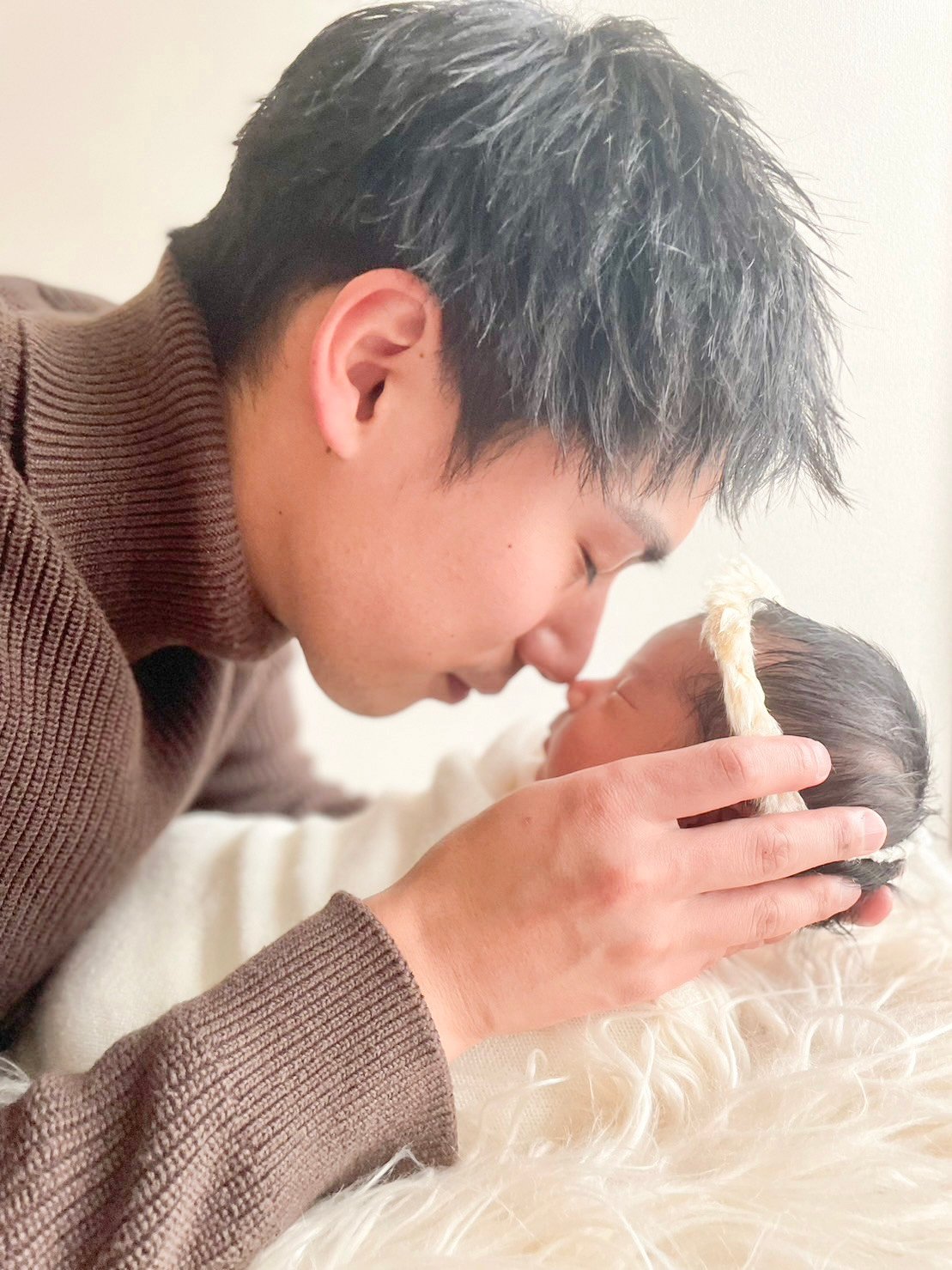 基本セット】Whiteフラワーリース / 20012 | ニューボーンフォト Link to