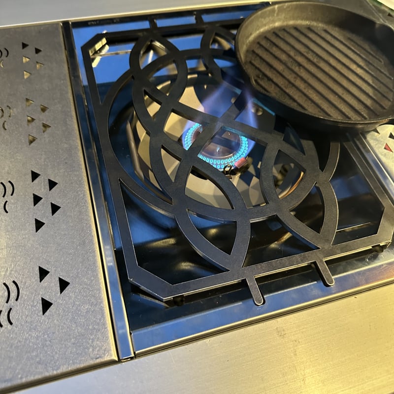 フラットバーナー用五徳 ケルティック・ノット（Celtic knot） | A