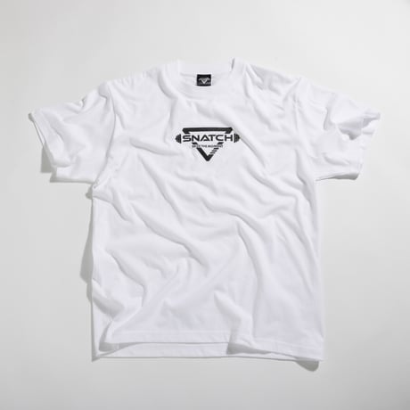 INVERTED TRIANGLE LOGO TEE WHITE