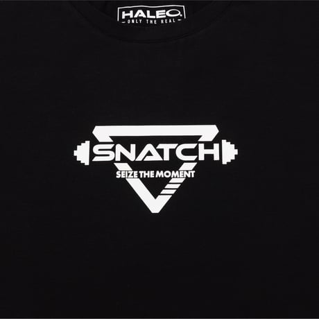 INVERTED TRIANGLE LOGO FIT TEE BLACK
