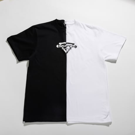 INVERTED TRIANGLE LOGO TEE BLACK