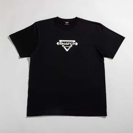 INVERTED TRIANGLE LOGO TEE BLACK
