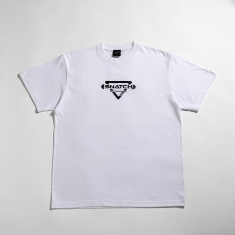 INVERTED TRIANGLE LOGO TEE WHITE