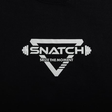INVERTED TRIANGLE LOGO TEE BLACK