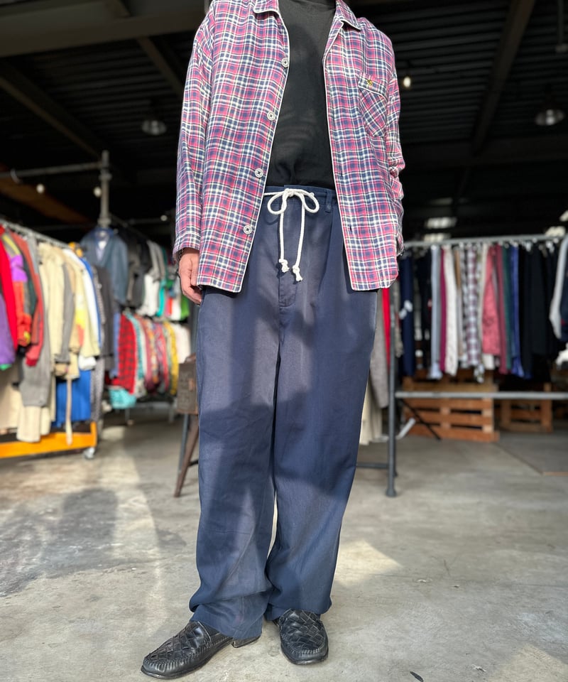 REMAKE】polo ralph lauren big pants | used clot