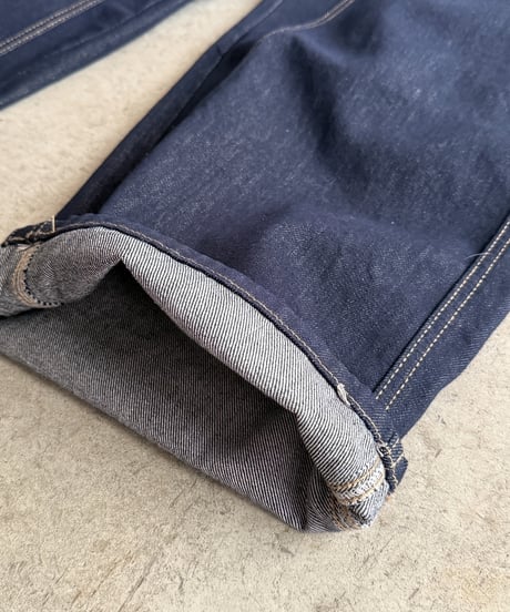 front stitch straight denim