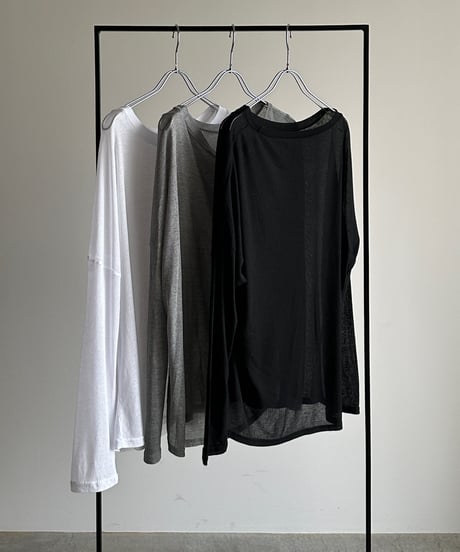 sheer loose cut sew