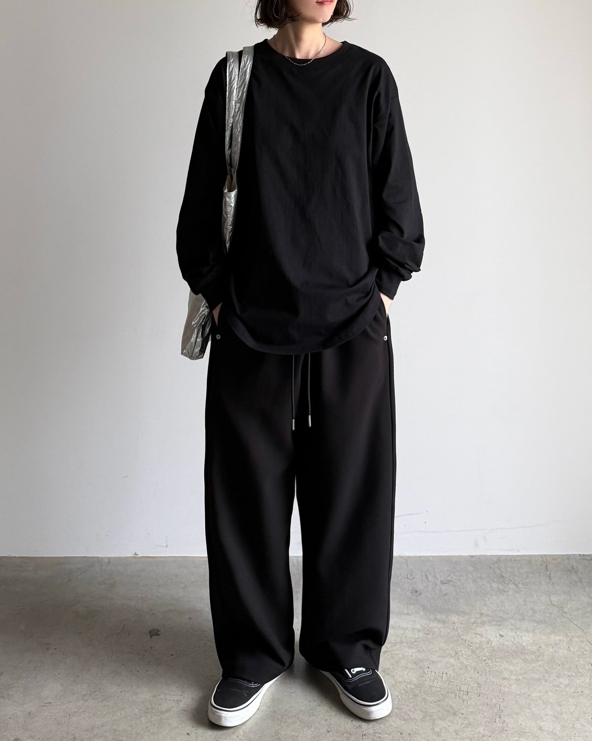 half & half denim pants | ARULLE