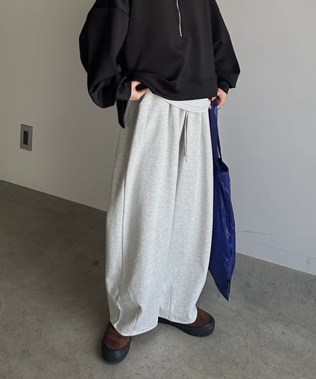 cocoon gather sweat pants