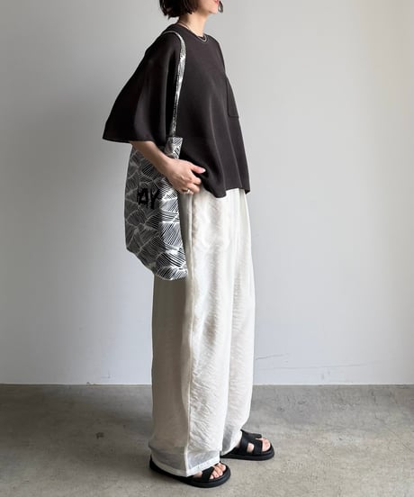 pocket box knit t-shirt【予約商品】