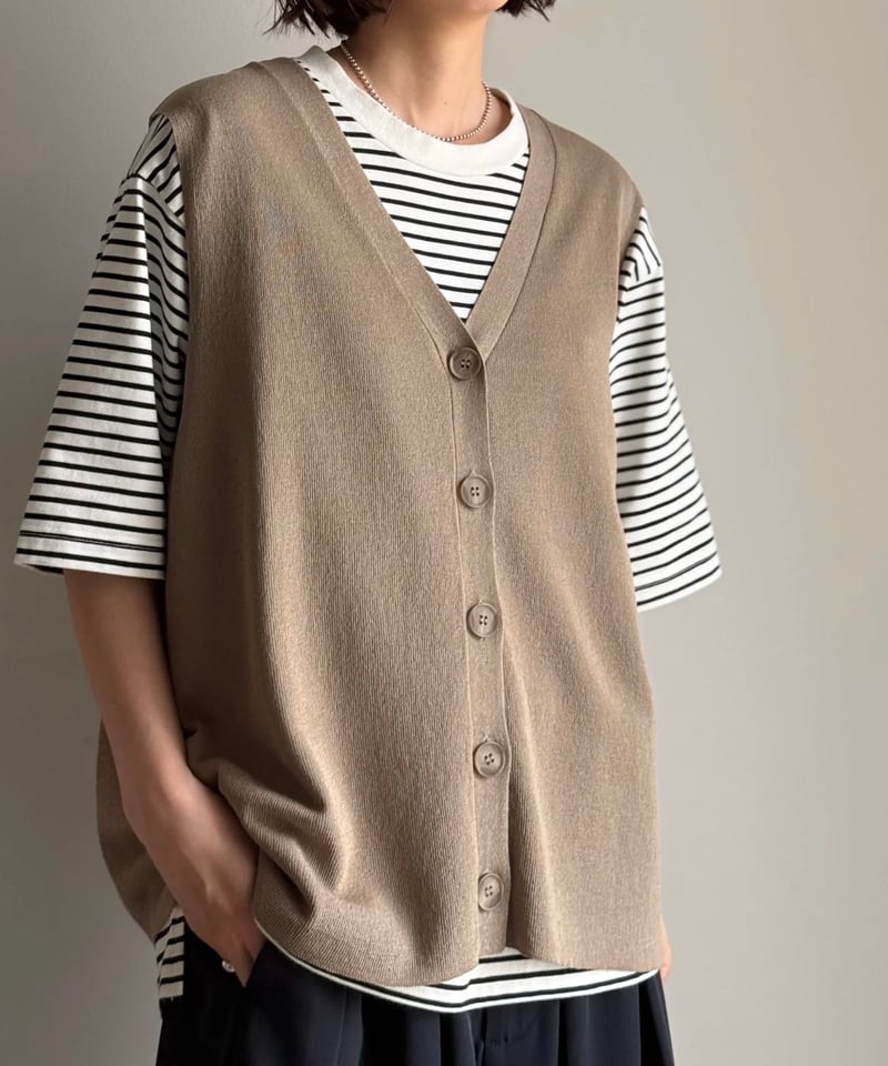back tag border t-shirt | ARULLE