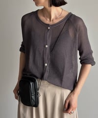 mesh cardigan