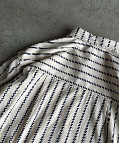 stripe button down shirt