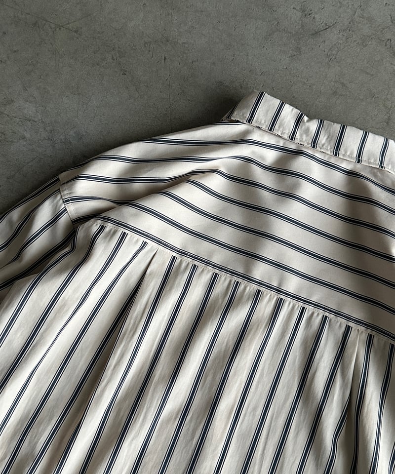 stripe button down shirt | ARULLE