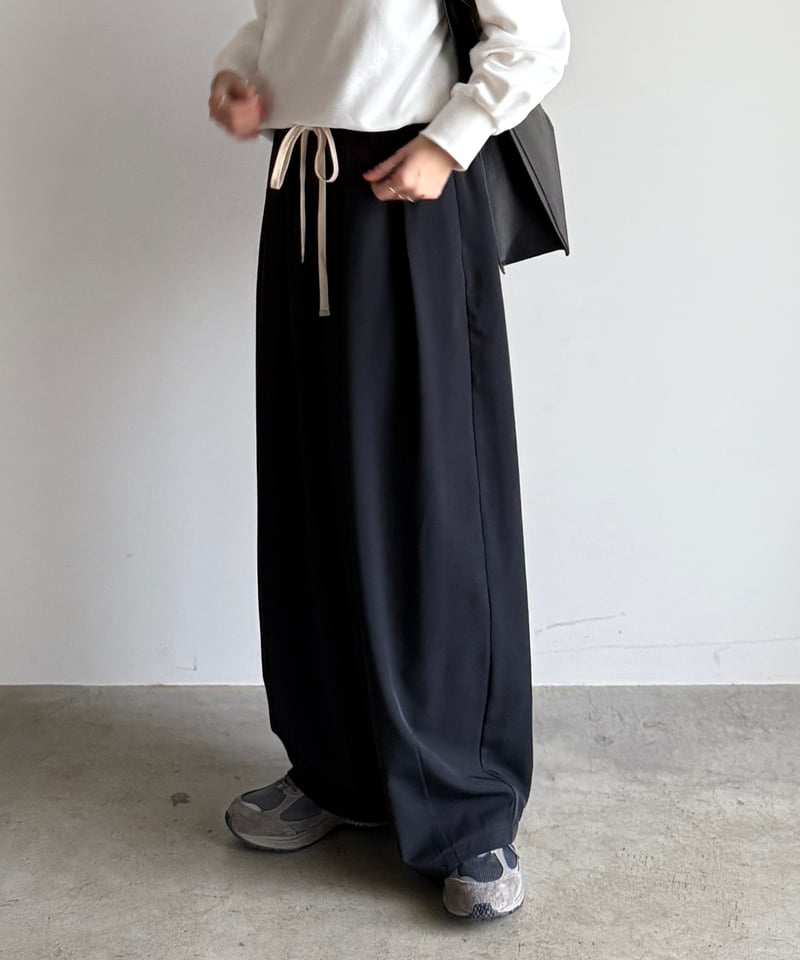 casual loose pants | ARULLE