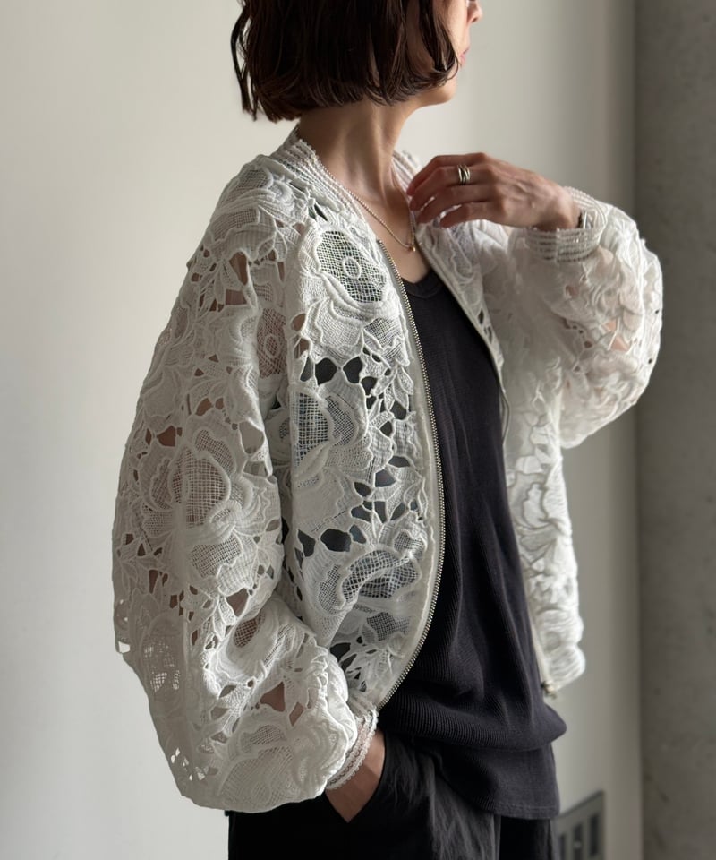 racy zip jacket【予約商品】 | ARULLE