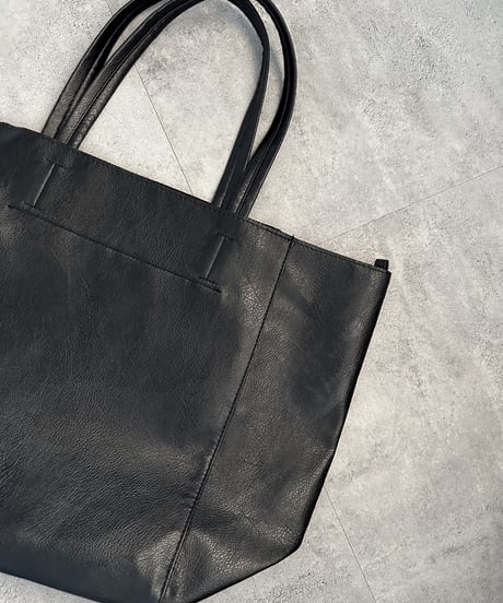 big leather tote bag【一部予約】