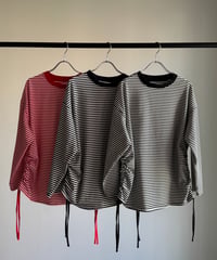 side drost  border t-shirt