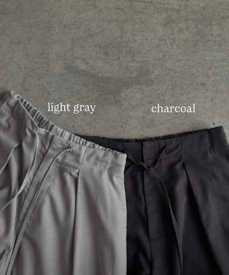 linen blend relax pants