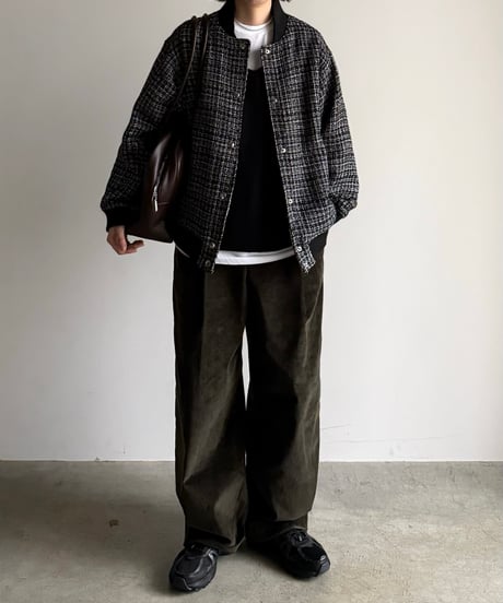 tweed stadium jacket