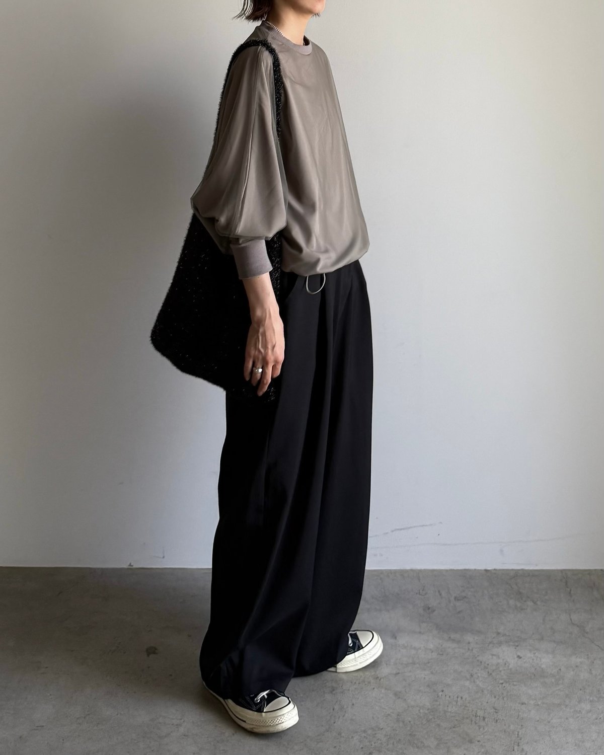 drape wrap pants (set up対応) | ARULLE