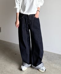 front stitch straight denim