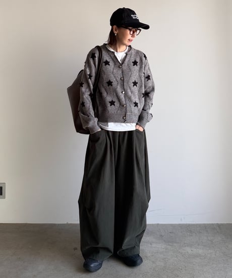 point star cardigan