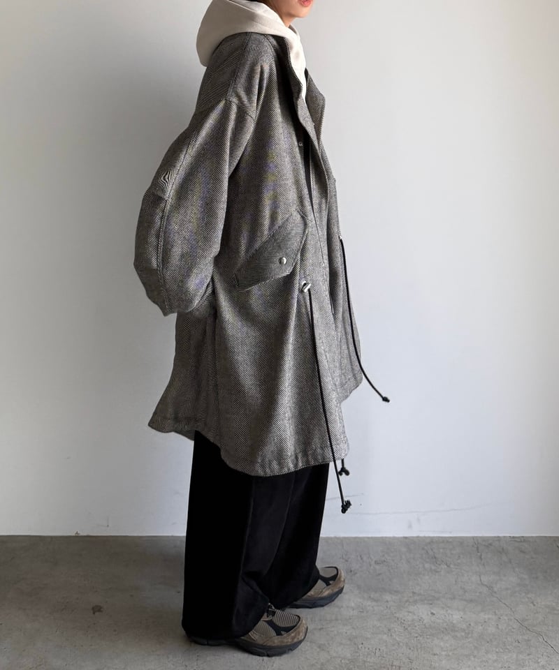 herringbone mods coat | ARULLE